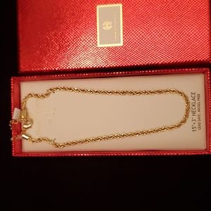 House of Harlow 1960 NECKLACE GOLD-TONE WITH GIFT BOX